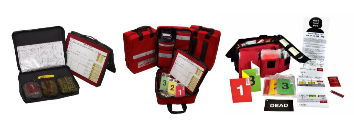 Commander; MCI Bag; Triage Bag