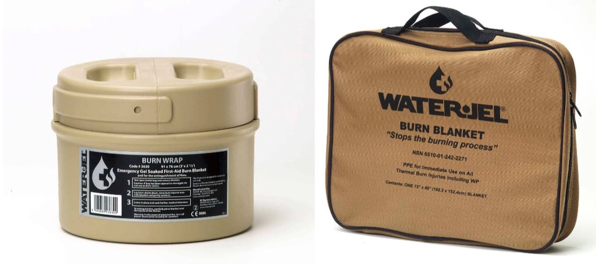 Water-Jel Burn Wrap and Blanket