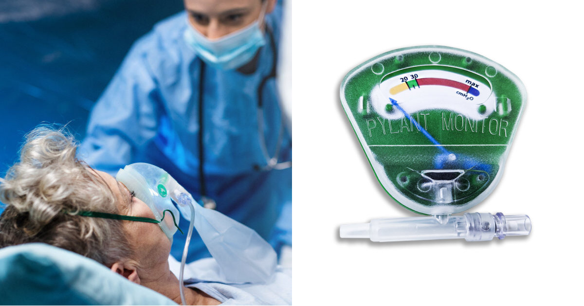 Pylant Monitor endotracheal tube (ETT) cuff pressure manometer 